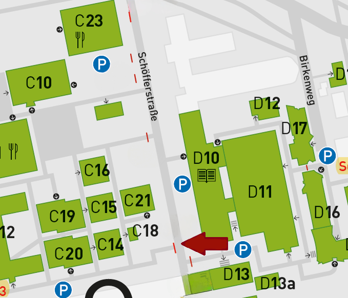 Parkmöglichkeit Netzwerktreffen 22.11.24