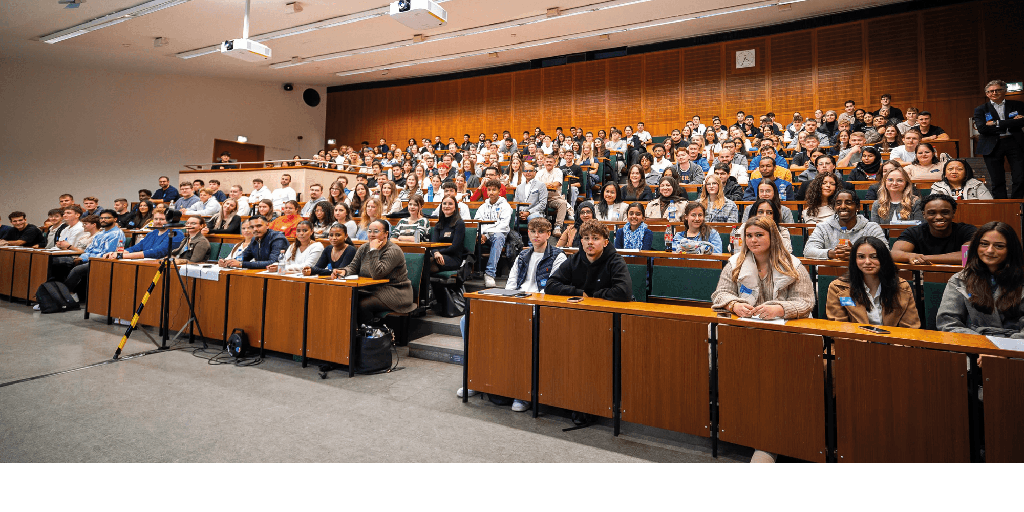 Kennenlerntag Campus Dieburg - Begrüßung in der Aula