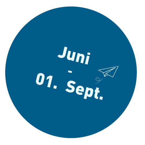 Bewerbungsfrist Juni bis 15. Juli - WS 25