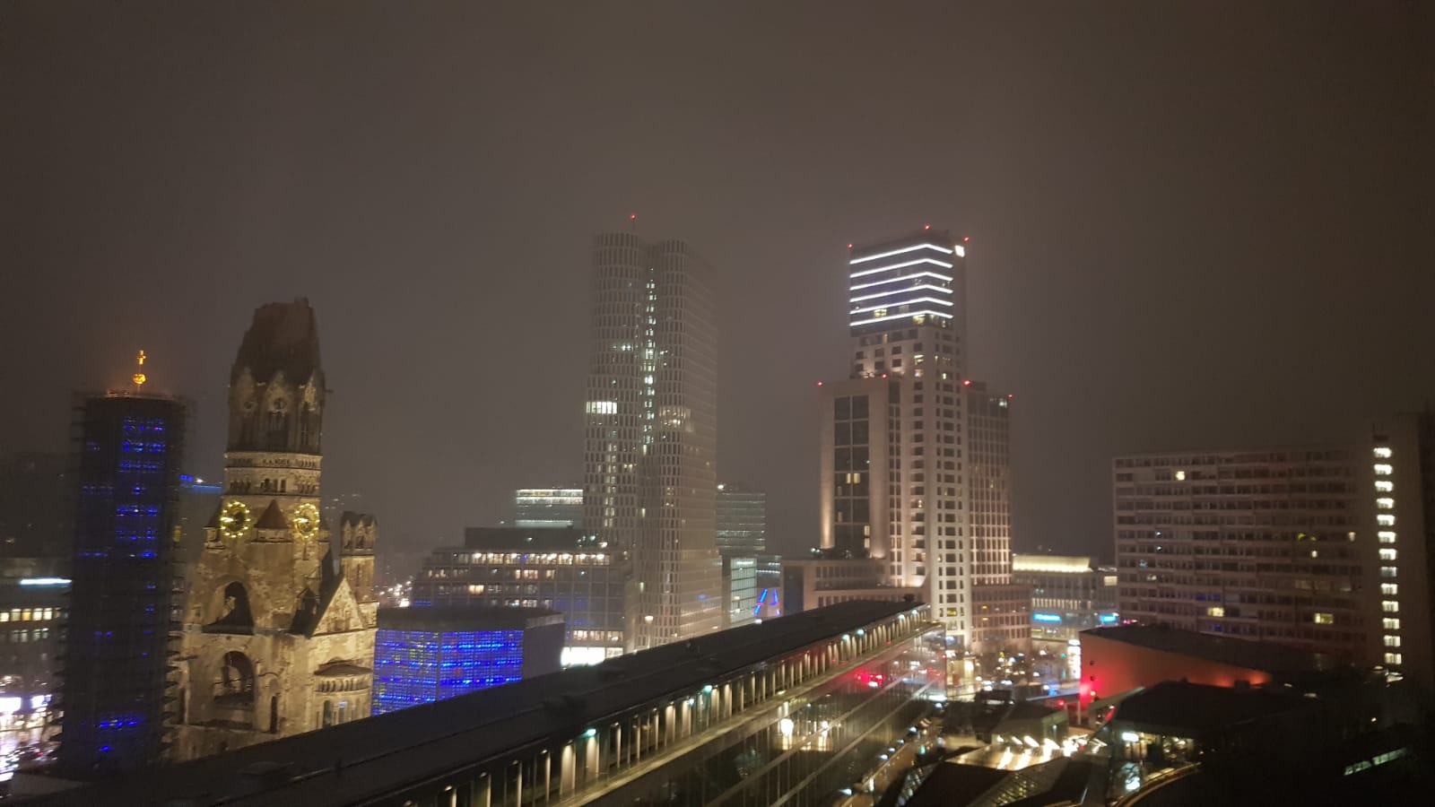 Exkursion Berlin - Berlin bei Nacht mit Blick auf die Gedächtniskirche