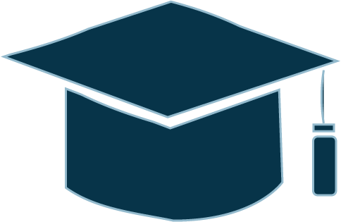 Grafik Bachelor-Hut