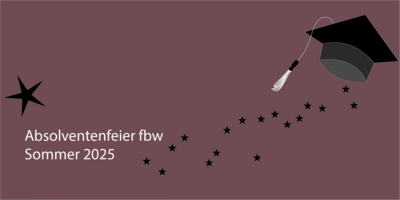 Ankündiung Absolventenfeier 2025 - 04. Juli ab 17:00 Uhr 