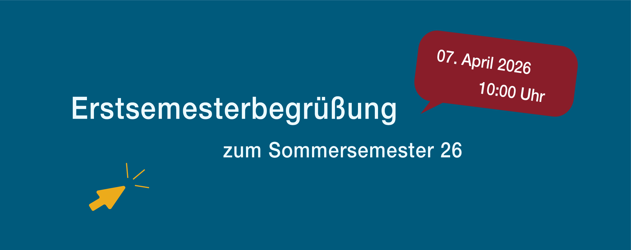 Erstsemesterbegrüssung