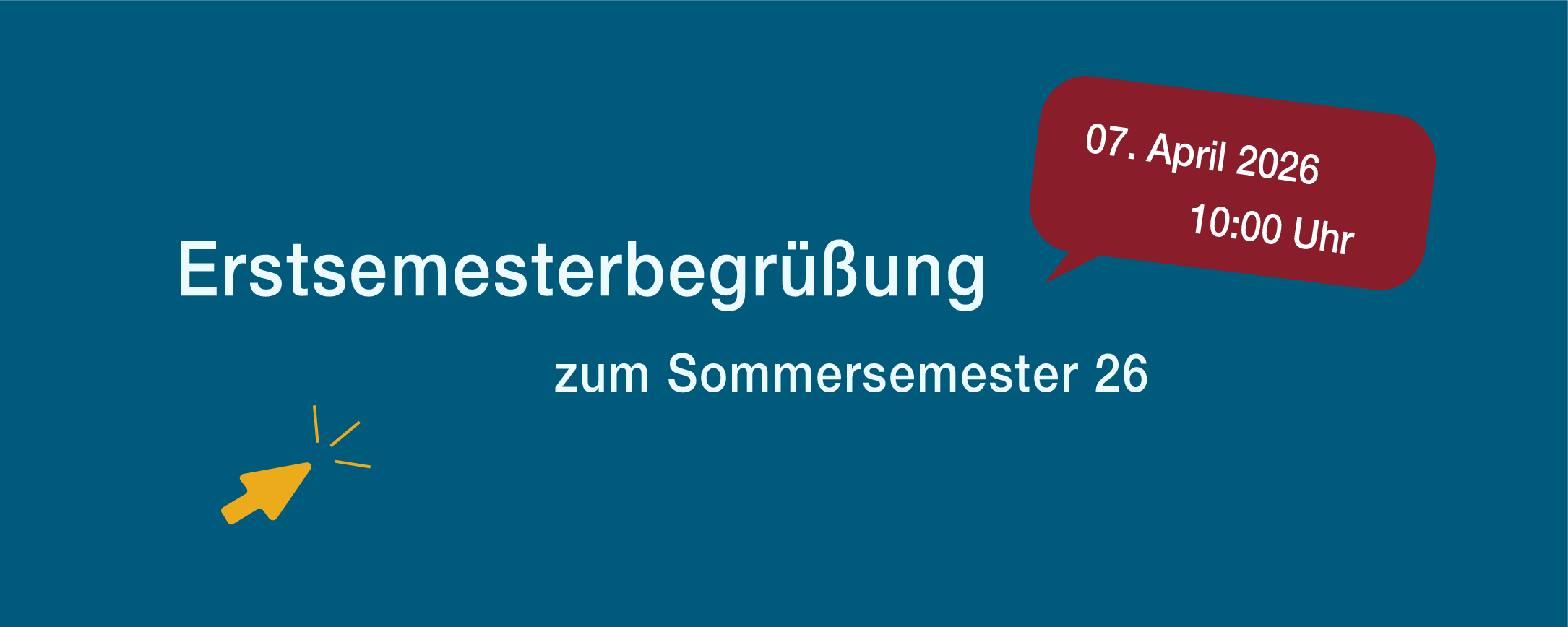 Erstsemesterbegrüssung