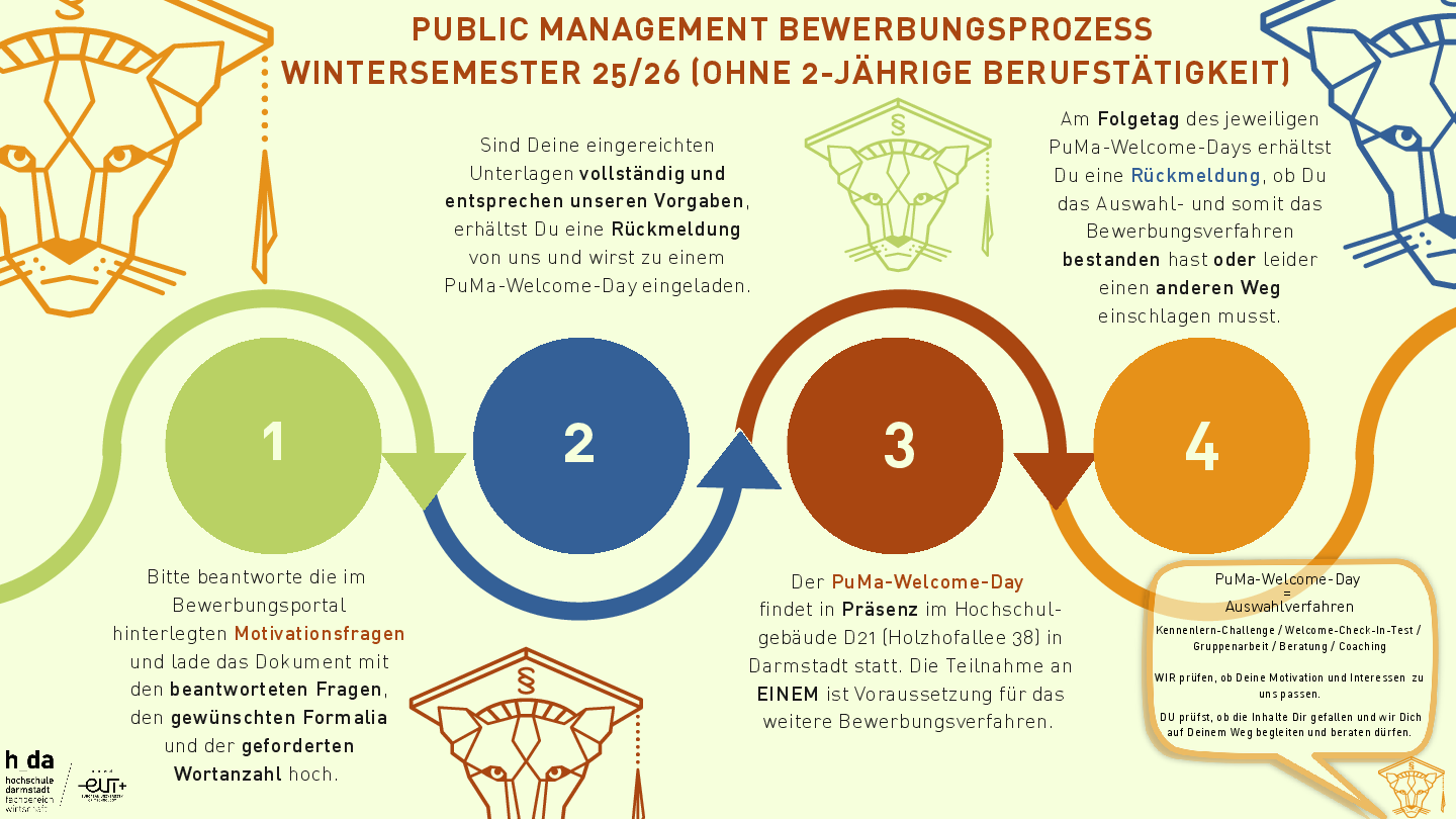 Bewerbungsprozess Grafik zum WS 25/26
