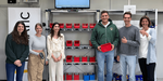 New pick-by-light system in the h-da logistics laboratory
