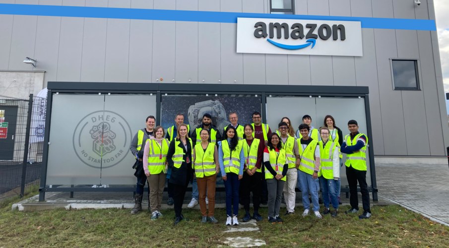 Behind the scene of the new Amazon distribution center in Weiterstadt