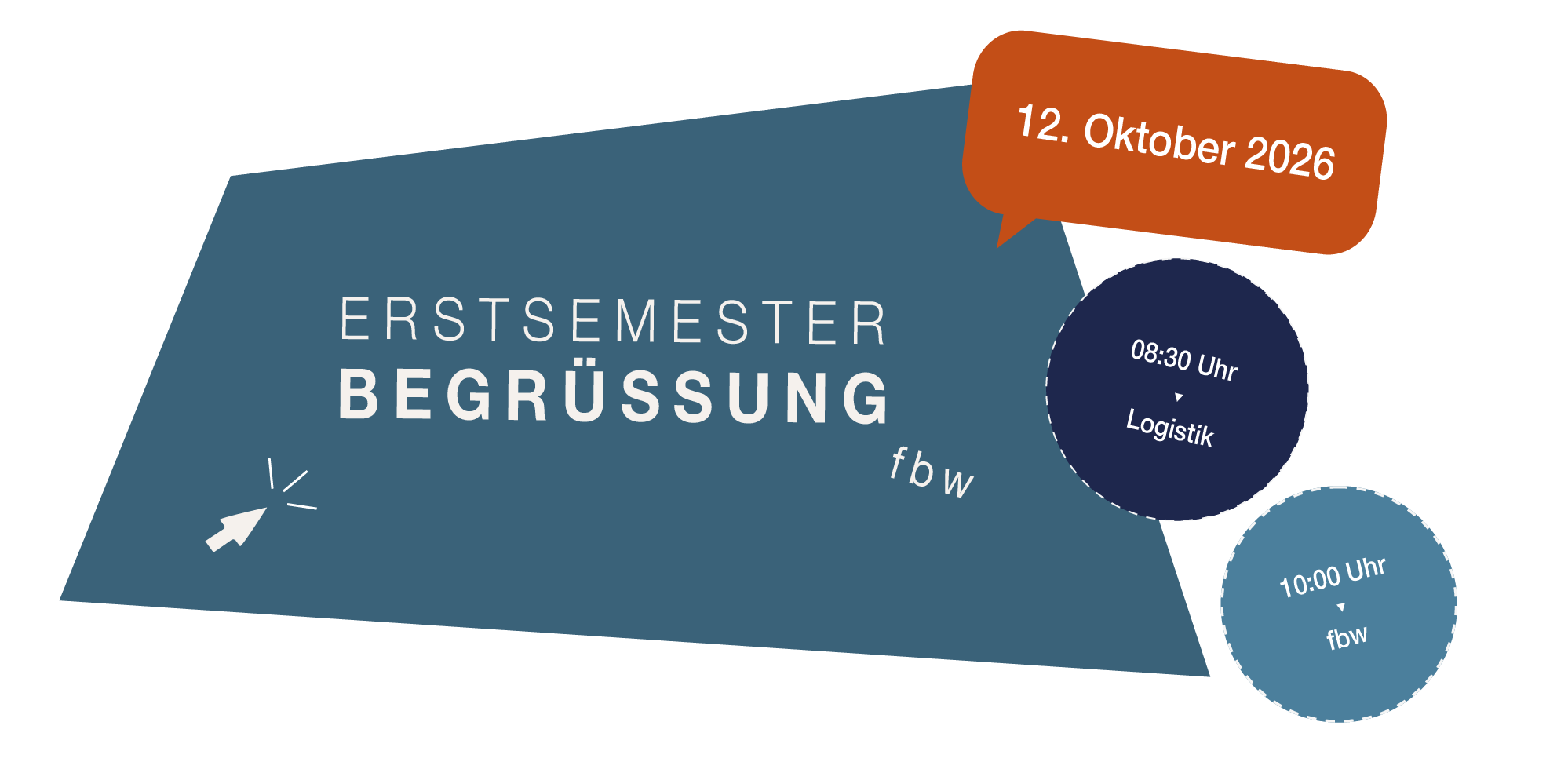 Erstsemesterbegrüßung fbw - Studiengang Logistik